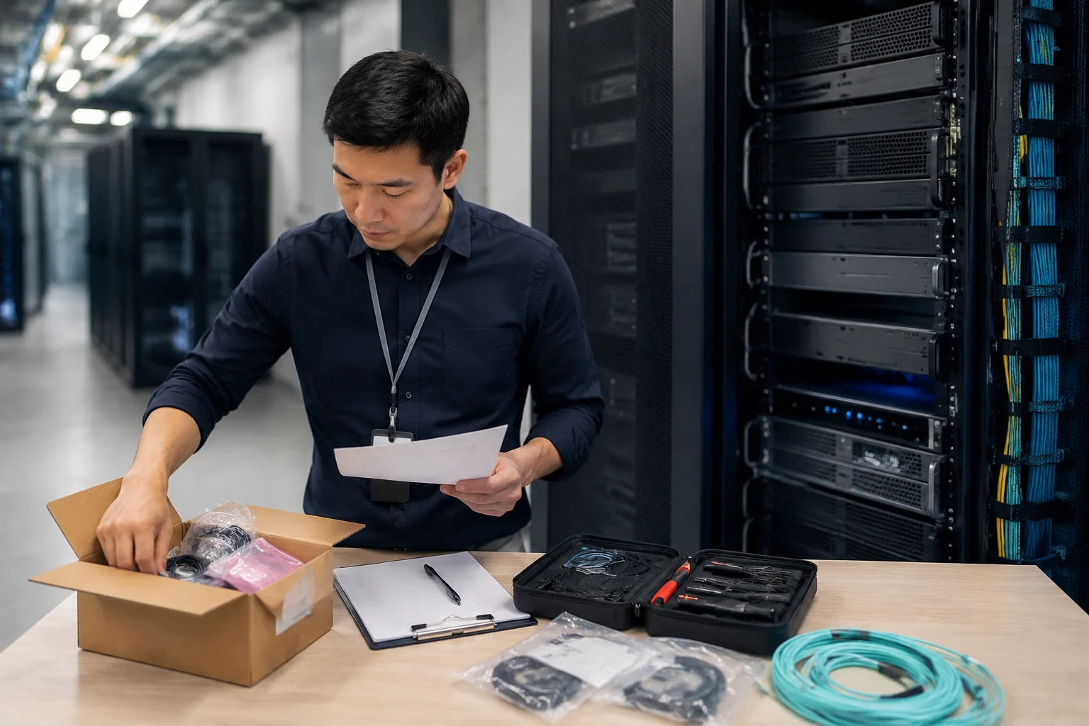 AI 网络完整 BOM 应包含什么：从核心设备到备件与验收工具