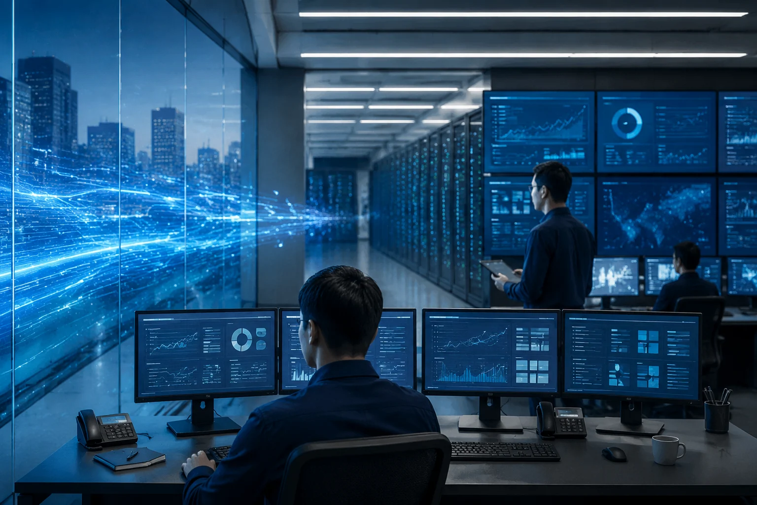 AI 推理集群南北向流量怎么设计：请求、模型加载与健康检查分开算