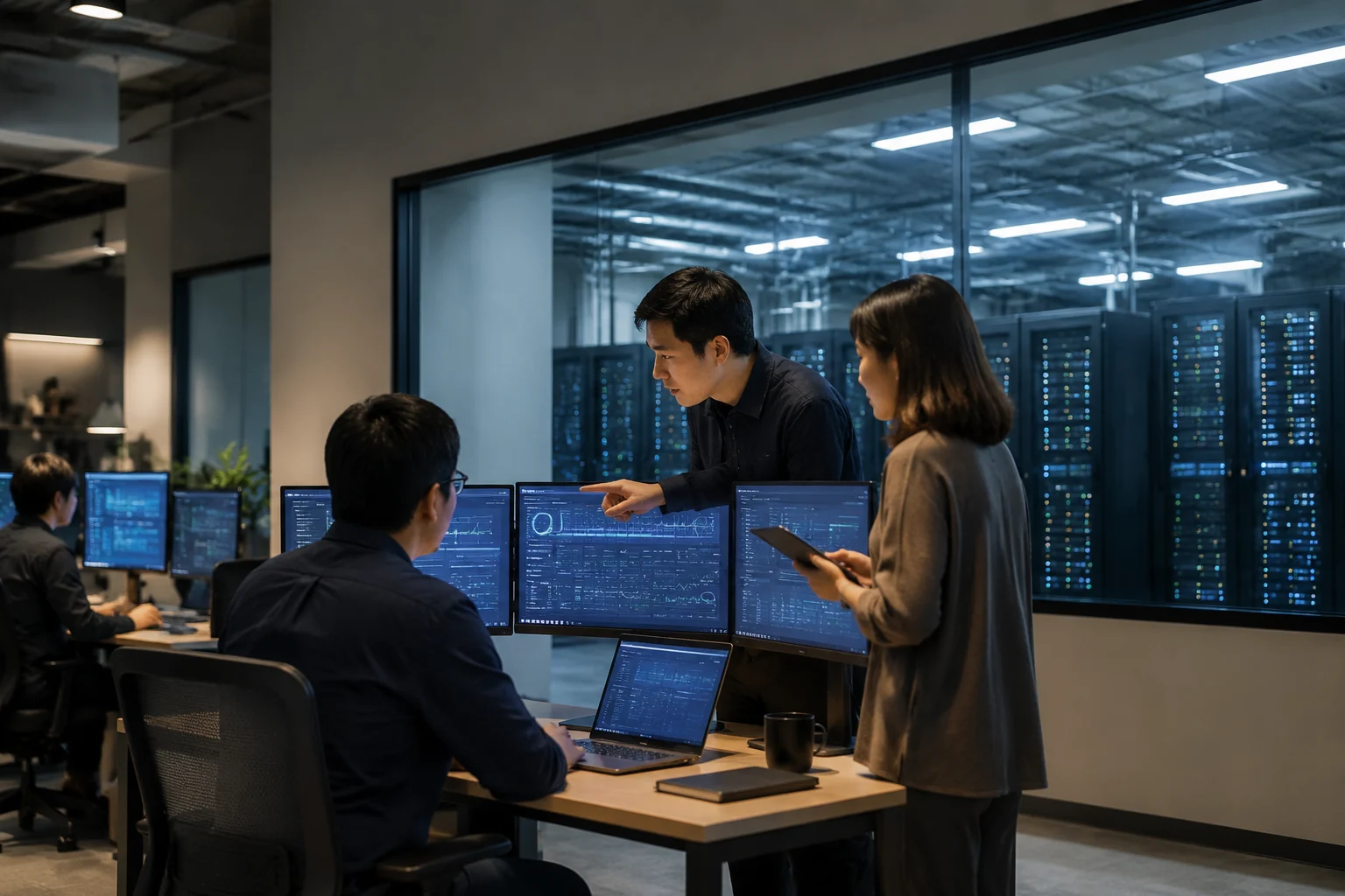 企业用户访问 AI 推理服务的完整路径:DNS、网关、身份与后端网络怎样分工